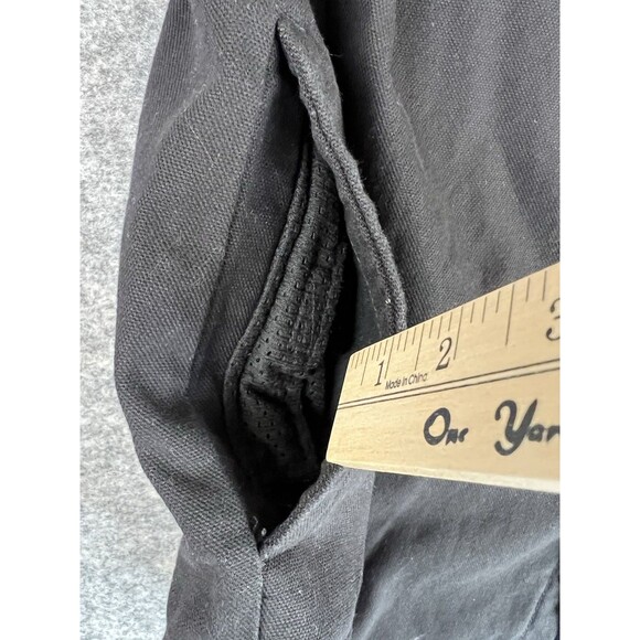 ll bean Katahdin Iron Works Nor’Easter Cotton Work Shirt Size L Black - Picture 5 of 11